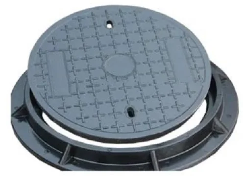 Ductile Iron Manhole Cover Made of Ductile Iron 500-7, 600-3  Ductile Iron Manhole Cover and Frame  B125