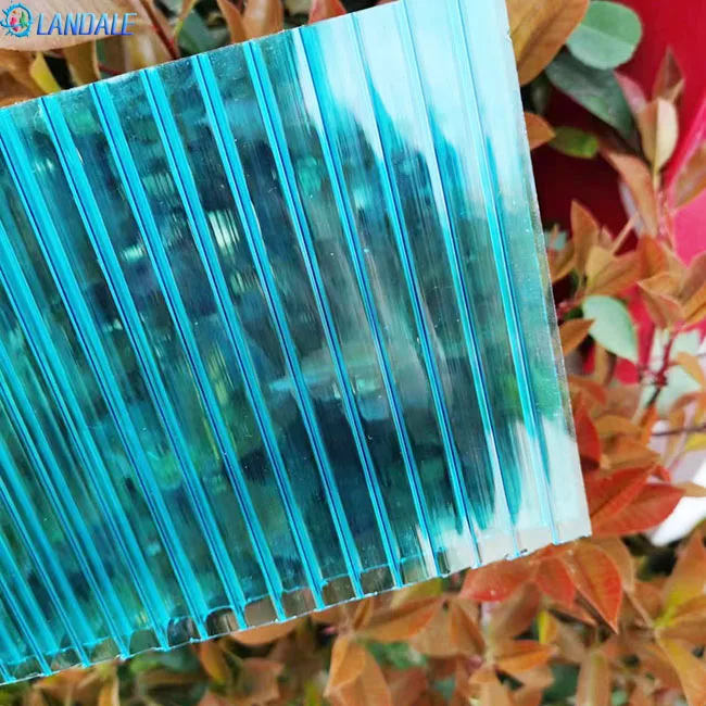 Polycarbonate hollow plate flame retardant suitable for outdoor rain shade PC board manufacturers