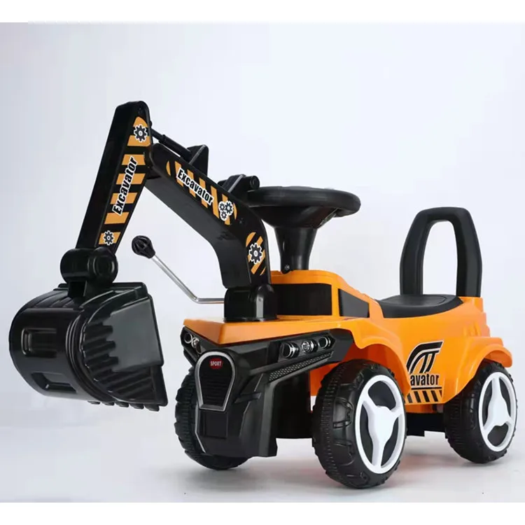 Chinese cheap wholesale battery operated toddler riding children 6v excavator toys kids ride on construction car