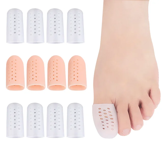 nursing corns toes toe thumb set of overlapping pain foot protective sleeve