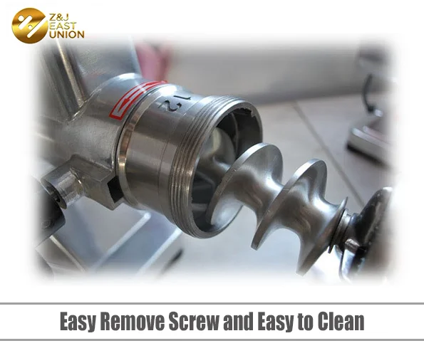  High Quality Commerical Aluminum Magnesium Meat Grinder Chopper Electric