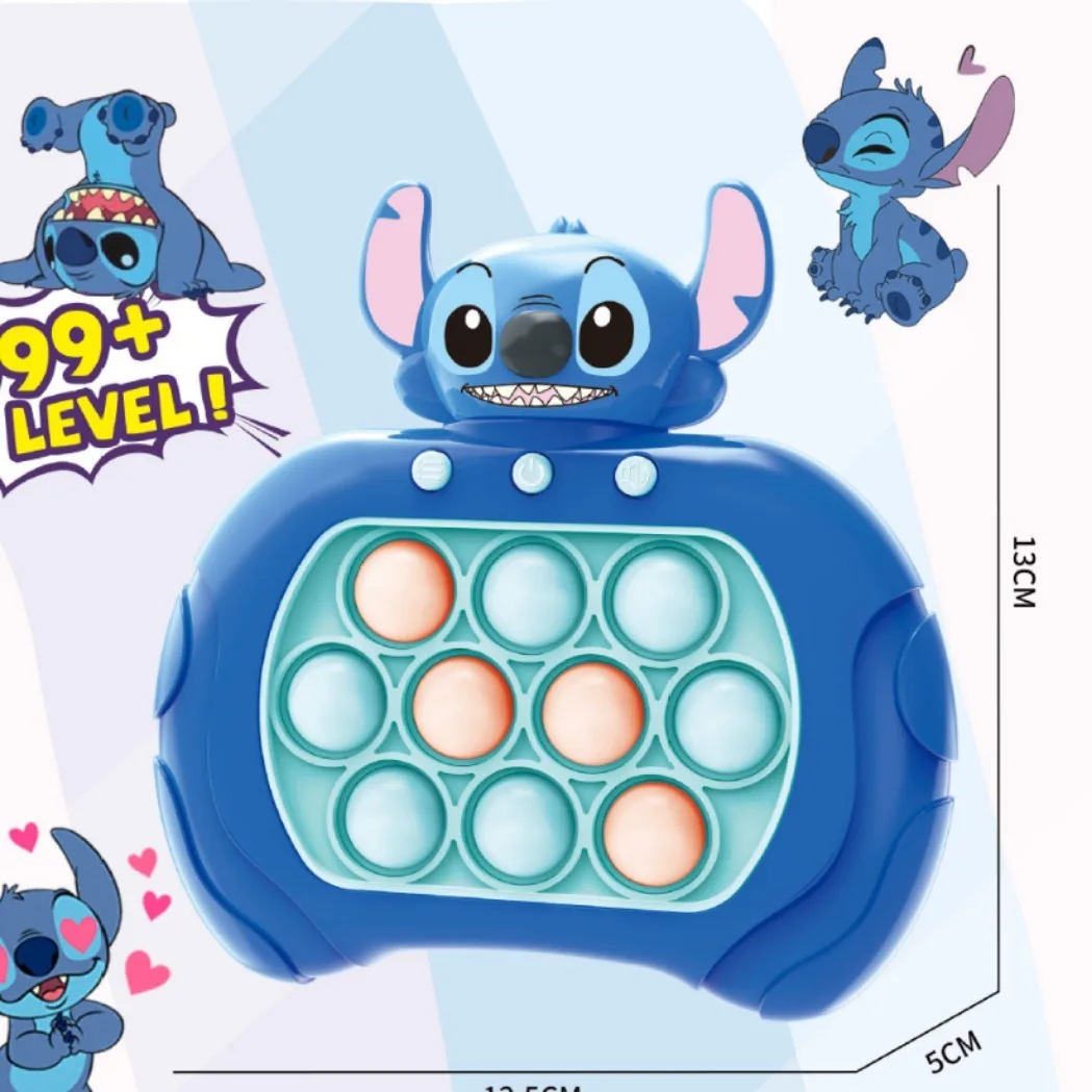 Лидер продаж Kulomi Stitch поп-игра быстрая приставка для девочек электрическая игра силиконовые игрушки