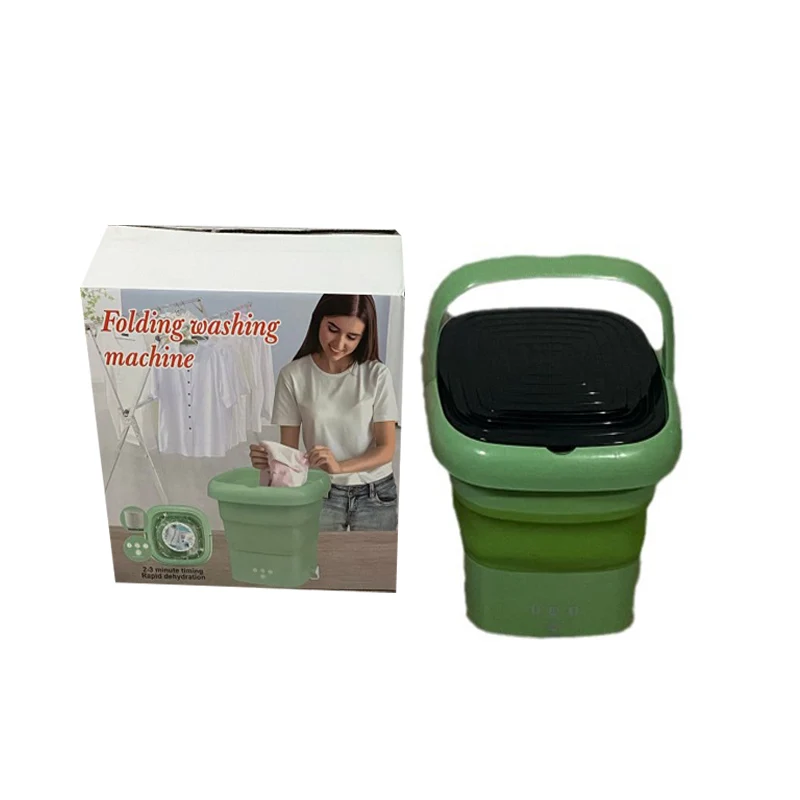 Mini Washing Machine Folding Small Household Portable Underwear Cleaning Dormitory Cleaning Machine