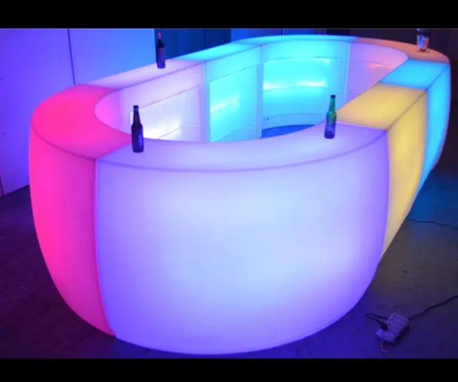  Светодиодная подсветка RGB Водонепроницаемая барная стойка мебель