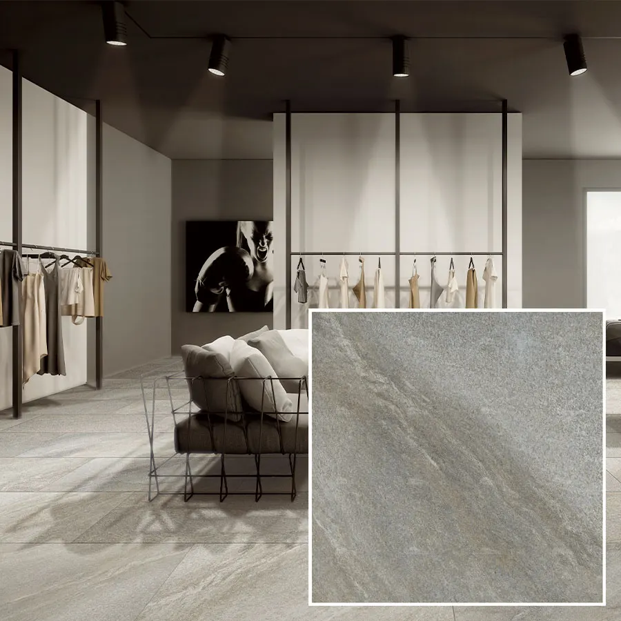 High Quality Living Room Flooring Design Porcelain Matt Floor 20mm Thickness 600x1200 Gray Matt Tile