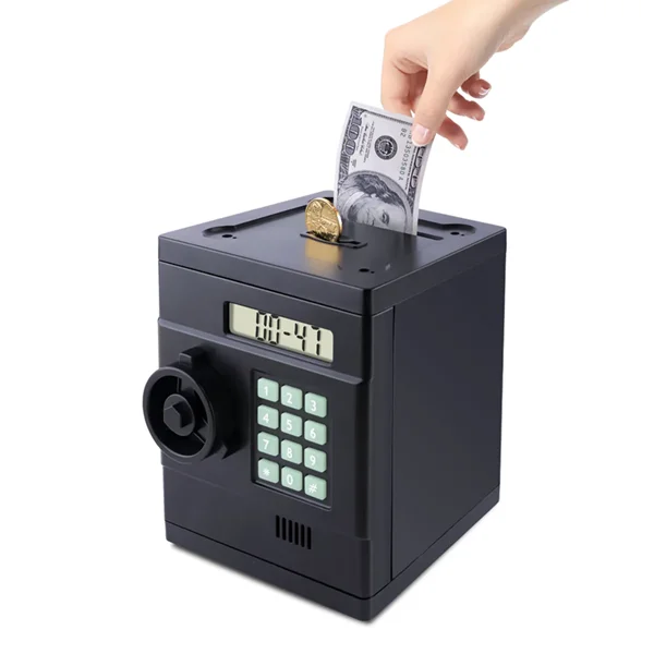 clay coin slot money box shoe bank with high quality