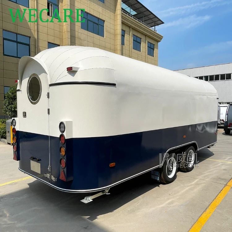 Wecare фургоны для еды Мобильные тележки и bbq airstream трейлеры пищевых баров полностью оборудованная кухня