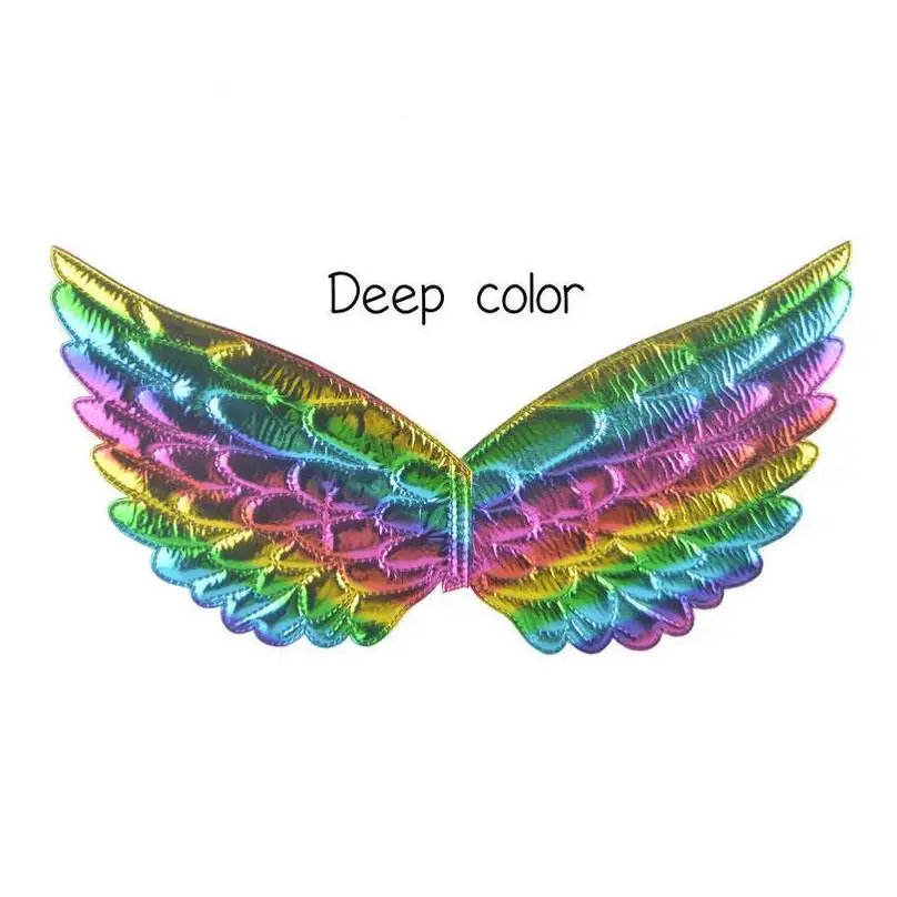 Angel Wings alas de resina Girl Fabric Cape Super Black For Kids Ostrich Sublimation Wing Ornaments Newborn Angel Feather Wings