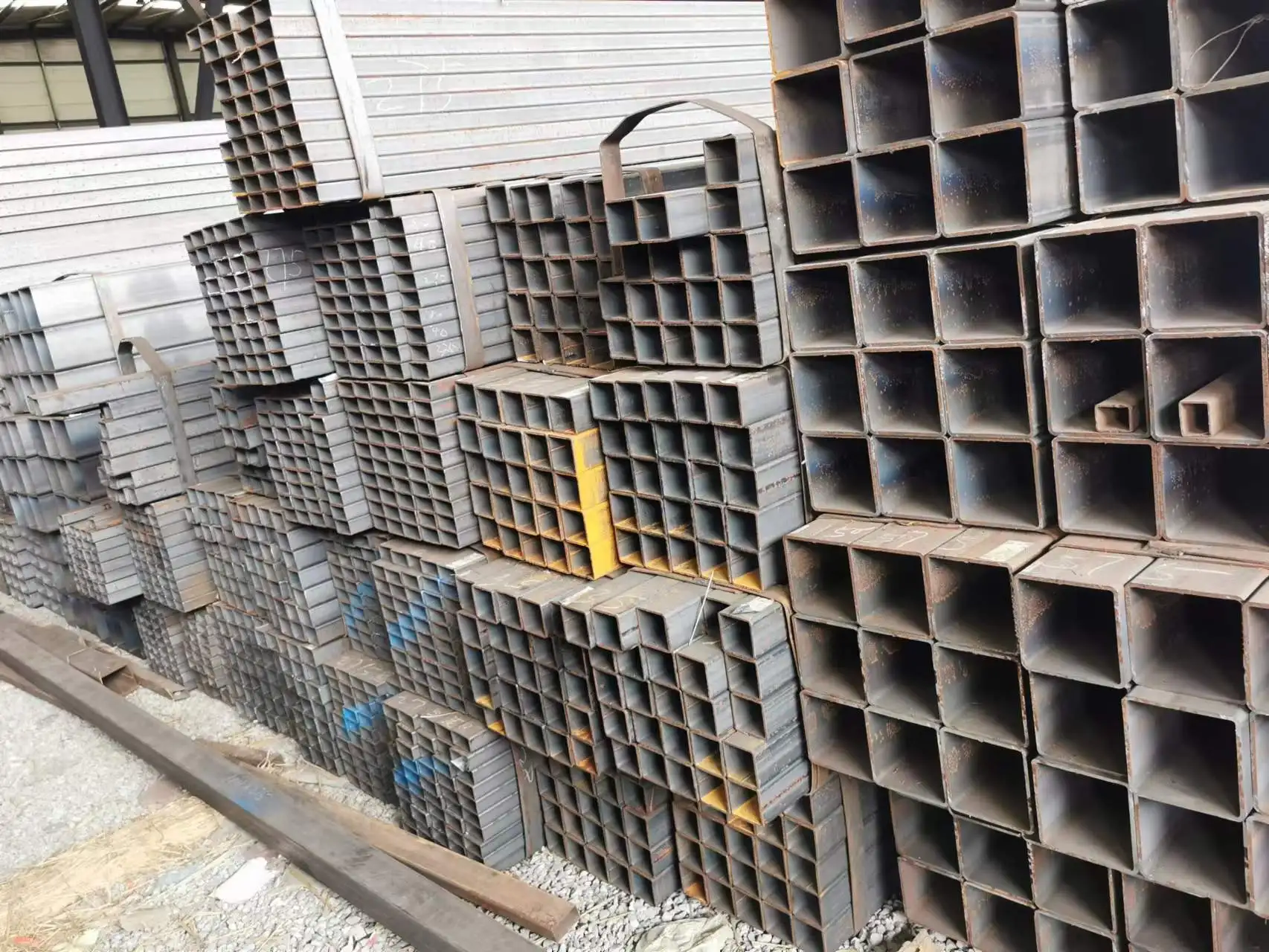 High quality square tubing galvanized steel pipe iron rectangular steel tube