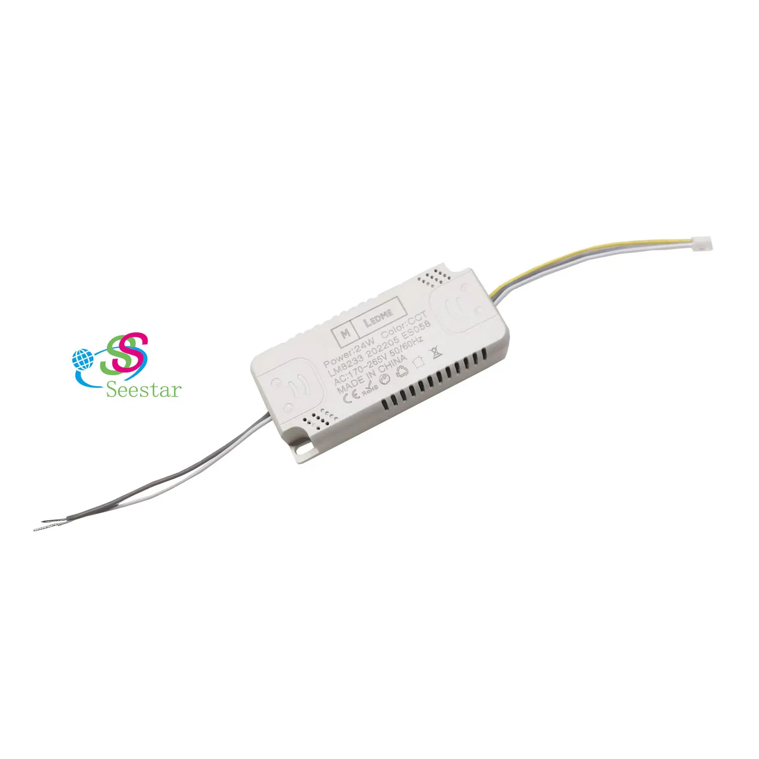 24W CCT Dimmable Wifi Remote Control Non-isolated LED Driver Free Flicker High Efficiency Constant Current Panel Light Adapter