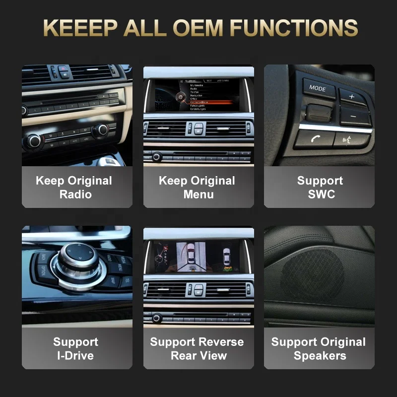  YZG F20 4G Android 10 25 'Qualcomm Carplay радио мультимедиа GPS дисплей экран навигация для BMW F21 CIC полная
