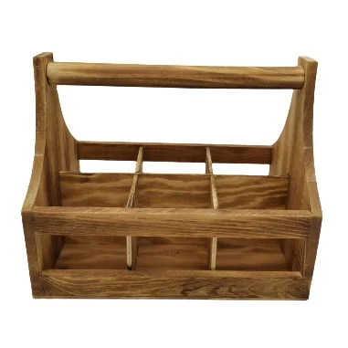 high quality construction fits any decor true vintage look wooden wine box wholesale custom logo vintage wooden  box holder case