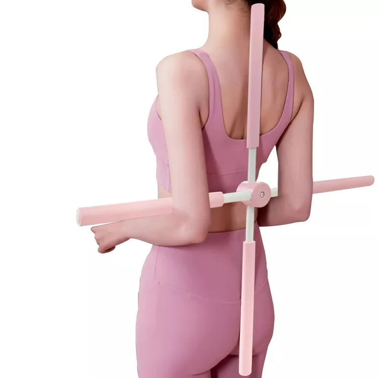 Adjustable Open Back Shoulder Stick Correct Hunchback Correction Cross Yoga for Corrective Posture
