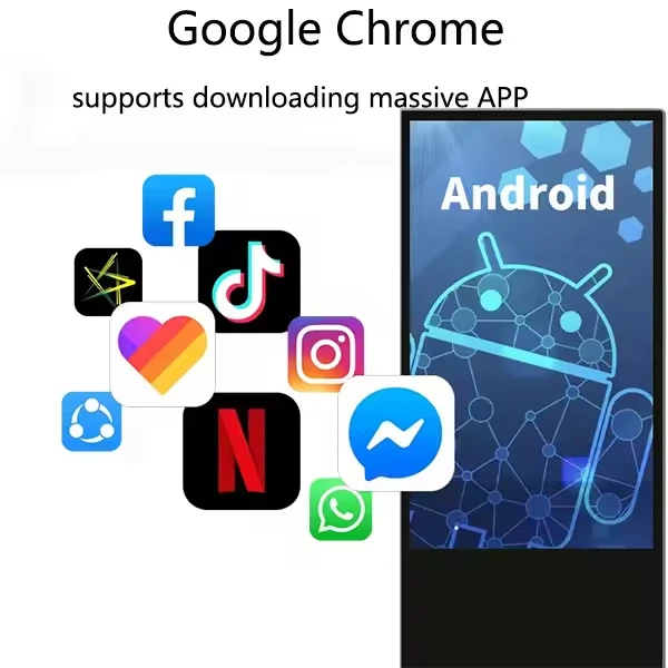 Тип рекламной машины touch one machine сетевой запрос рекламный центр Android HD дисплей экран