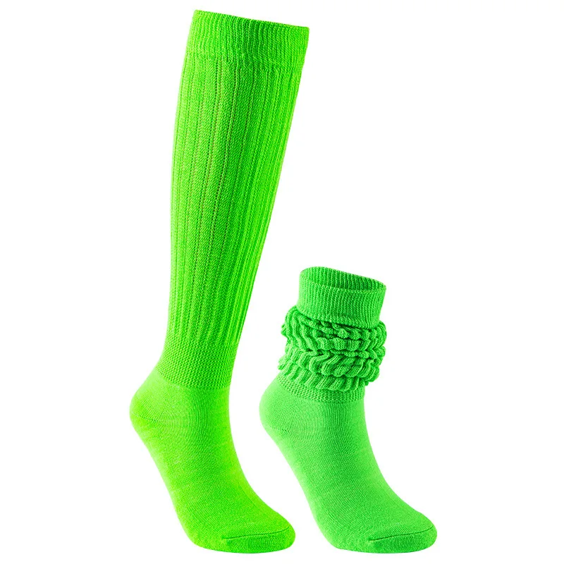 
UG hot sale good quality slouch socks 100% cotton fashion dance slouch socks for women at any length 