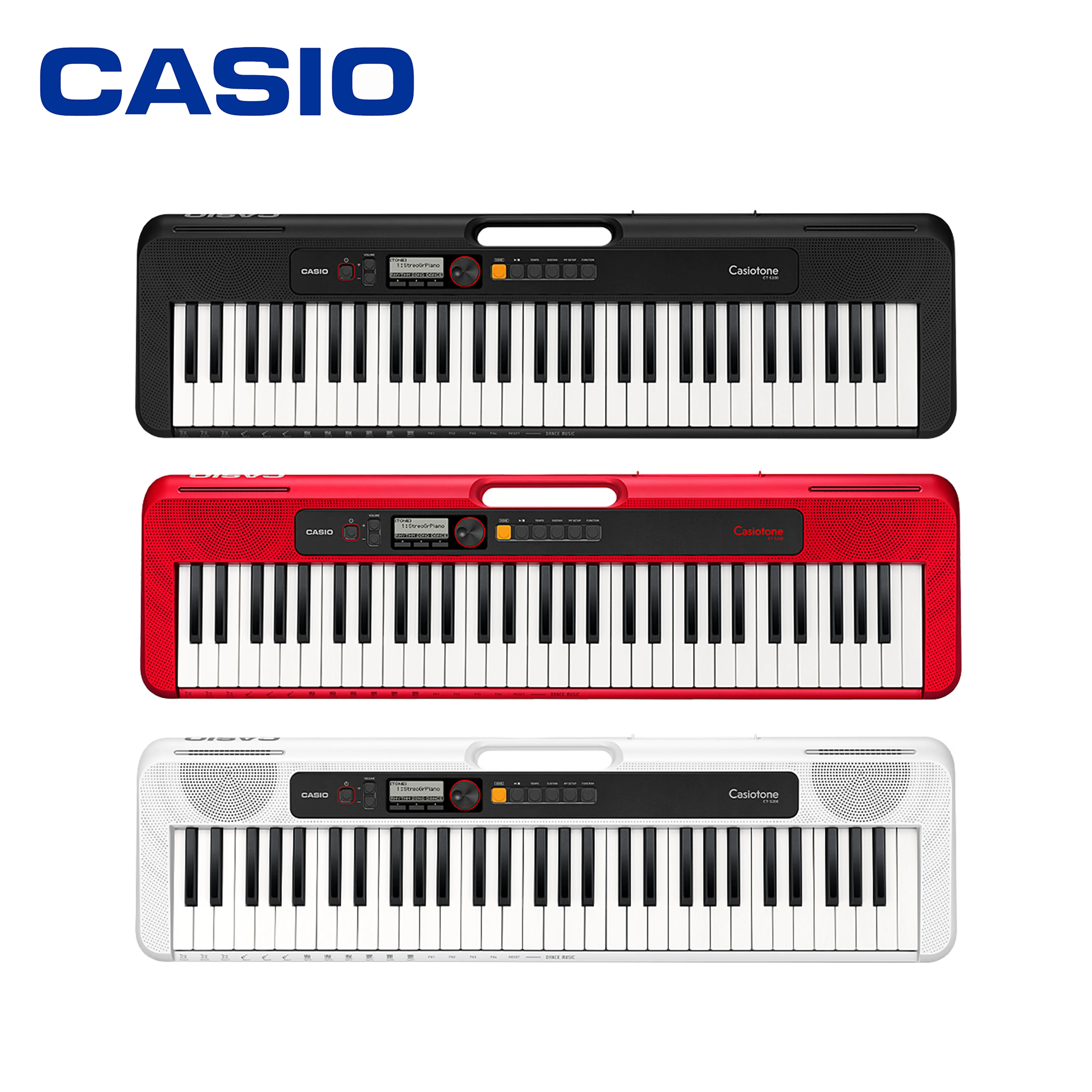 Casio Electronic keyboard CT-S200 Multifunction MIDI Digital Electronic Organ portable 61 Keys