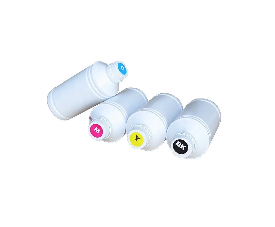 L Отличные чернила на водной основе DTF текстильные цифровые печатные CMYK + W машины для футболок сублимационная