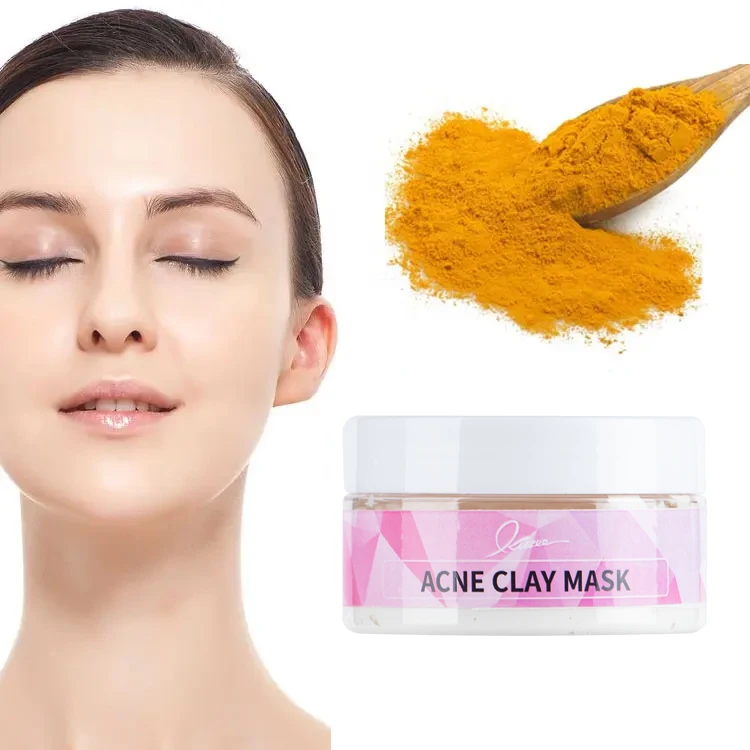 Factory Custom Natural Organic Kaolin Face Skin Care Mud Mask Deep Cleansing Oil Control Anti Acne Clay Mask