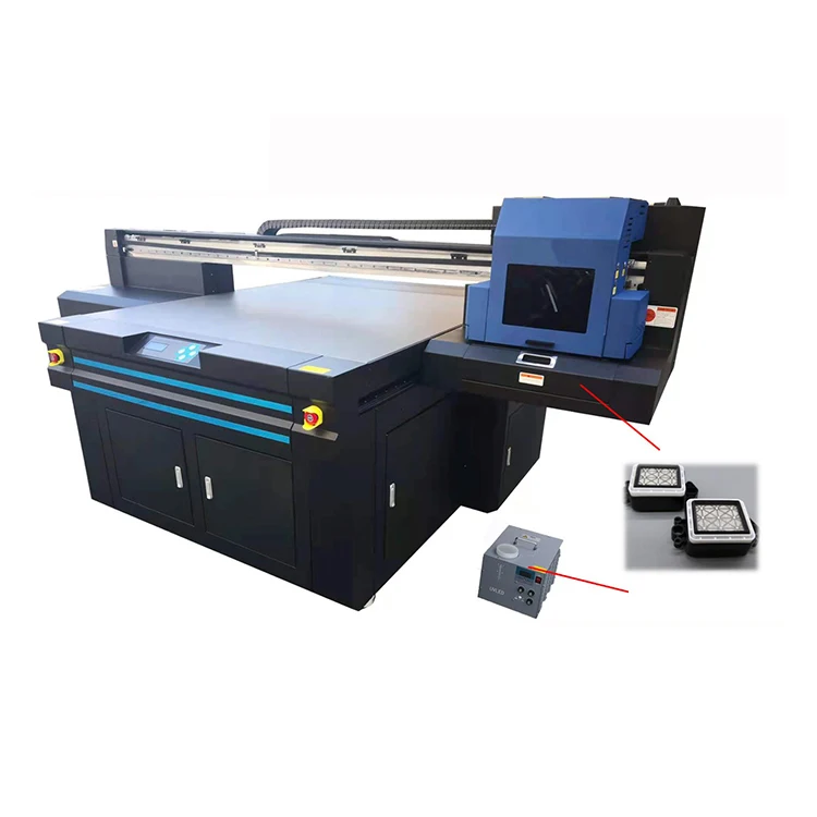 Manufacture Wholesale Food Label Acrylic Aluminum Wood Led Uv Flatbed Printer