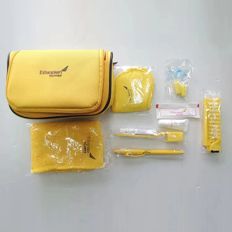 Customizable Carrying-on Airline Overnight Bag Airline Travel Kit For Airline