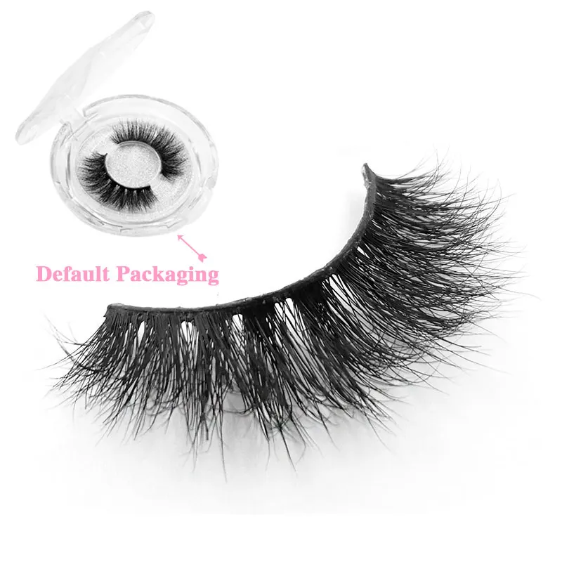 
Golden Supplier 100%Mink Lashes Handmade 100% Siberian Mink Eyelashes Private Label 6D Mink Lashes 
