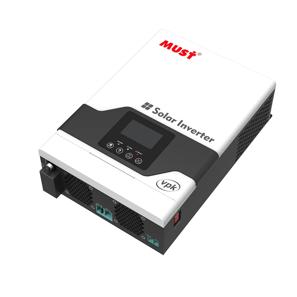 MUST 1kW off grid solar inverter PWM BMS communication Pure Sine wave inverter High Frequency home energy system in stock