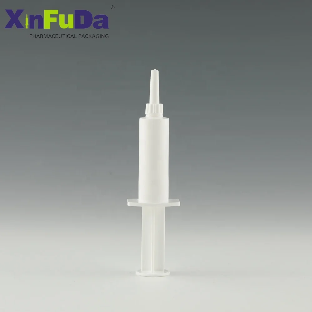 Disposable 5 ml Cow Mastitis Medicine Packaging Veterinary 5ml Injection Syringe From Syringe Factory Manufacturer