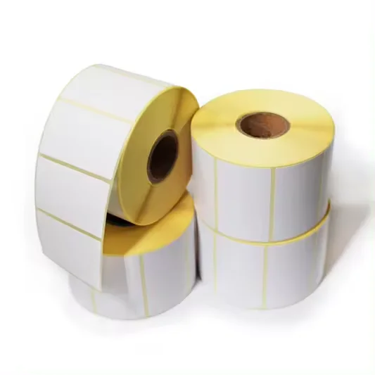 Direct shipping labels perforated thermal label paper 30*25 mm thermal label roll