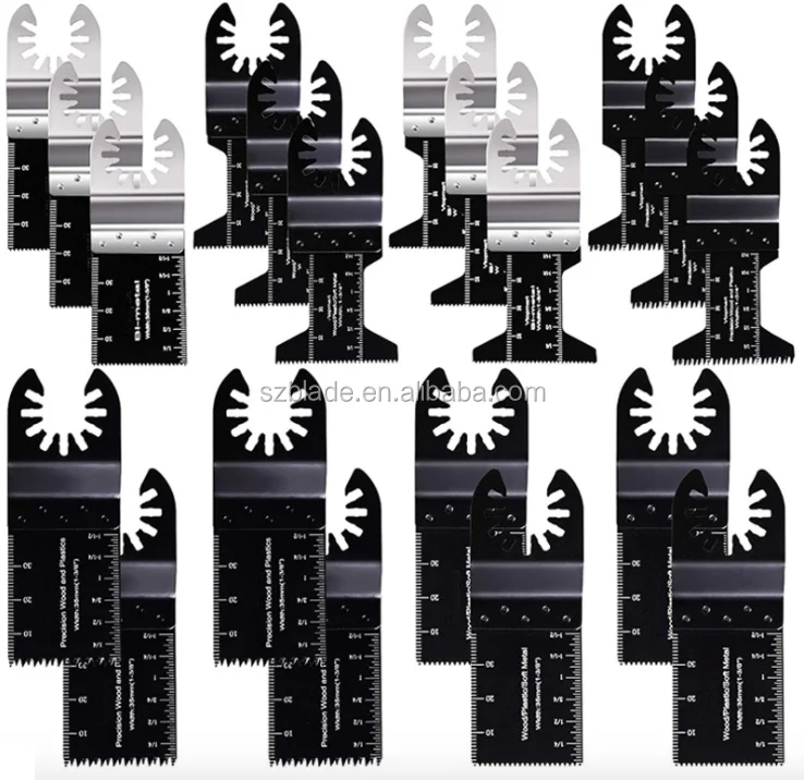 Universal Saw Blade Multifunction Finisher Power Tool Accessories Swing Saw Woodworking Cutting Saw Blade Set 20pcs