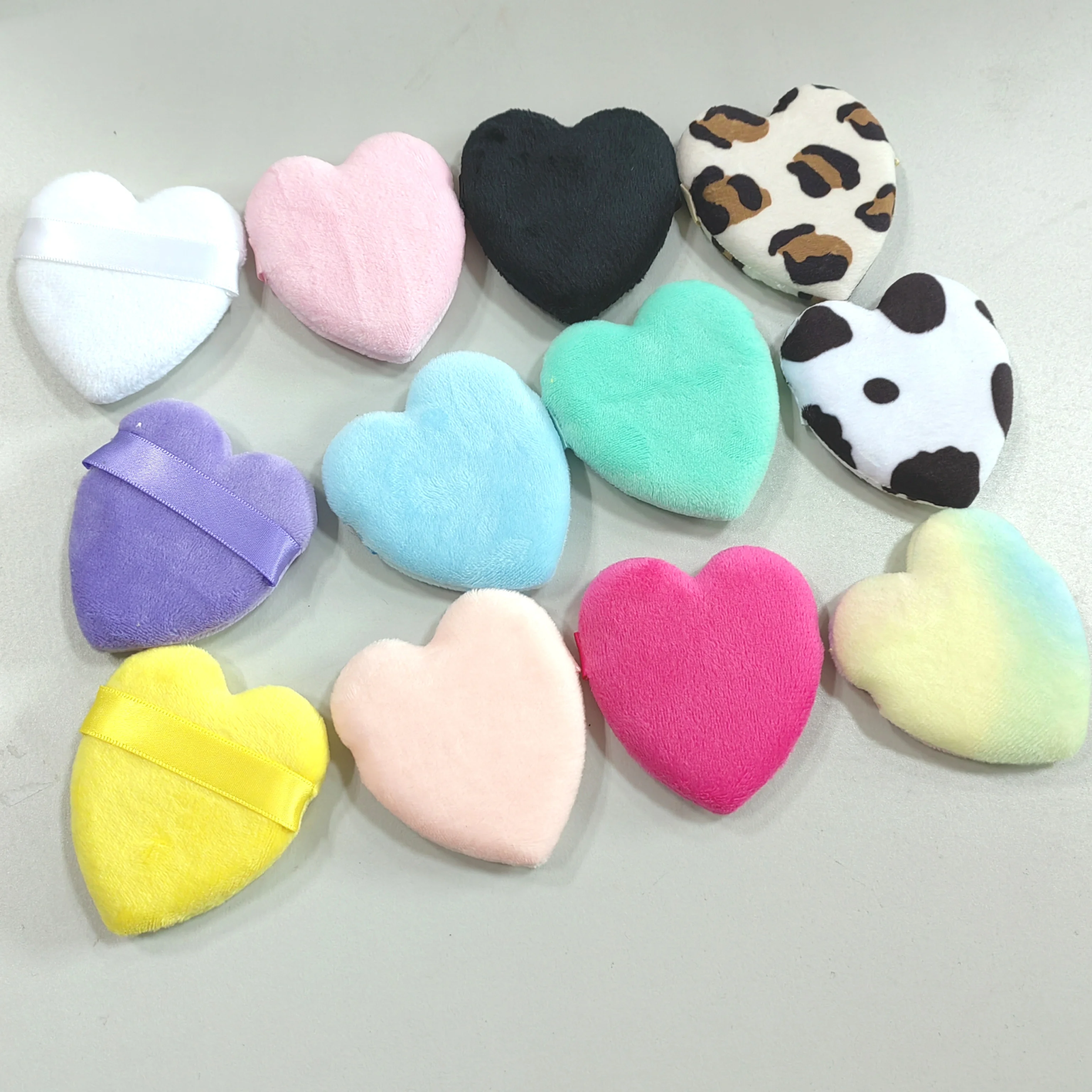 Makeup Tool Beauty Sponges Blender Heart Shape Puffs Cotton Powder Puff Makeup Tool Beauty Sponges Blender for Cosmetic