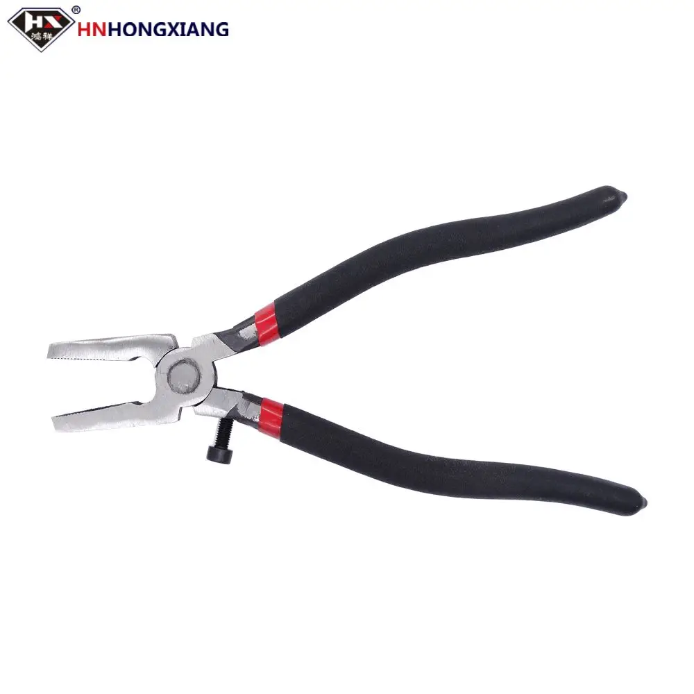 Professional Glass Cutting Tool Glass Cutting Pliers with Extra Rubber Tips Perfect for Stained Glass Work