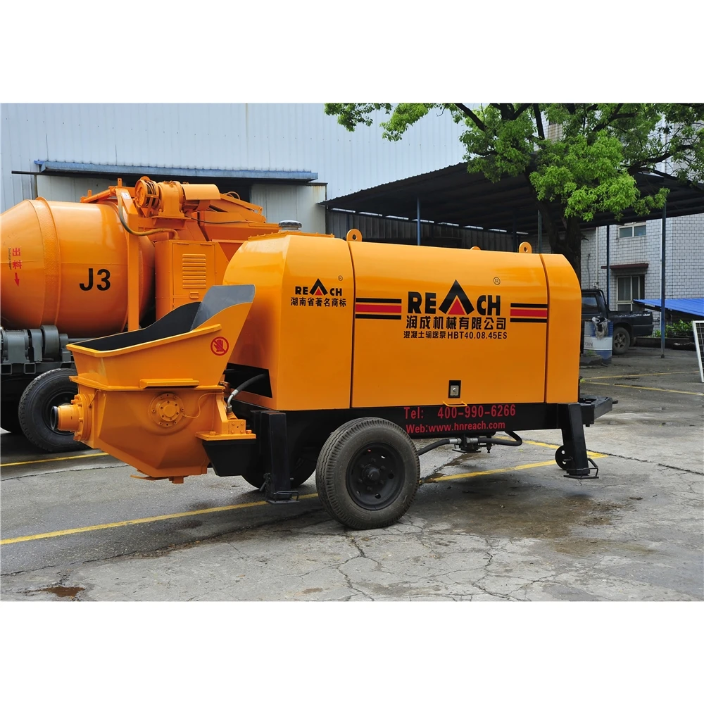 
small professional remote car with ISO9001 concrete pump putzmeister p HBTS20 HBTS30 