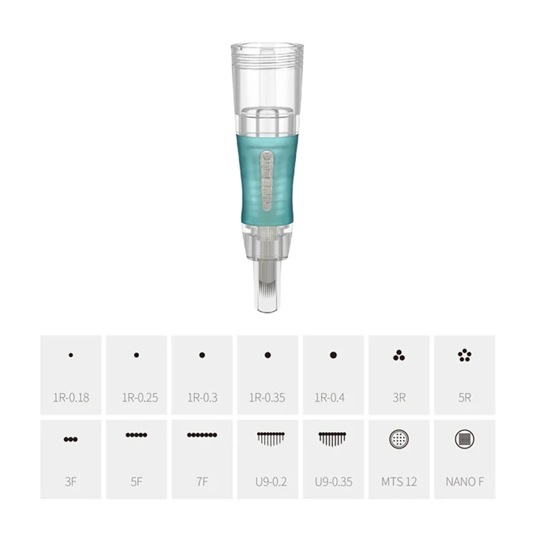 FAMISOO P5 Permanent Makeup Cartridge Needle With Silicone Case for Pmu Machine Use