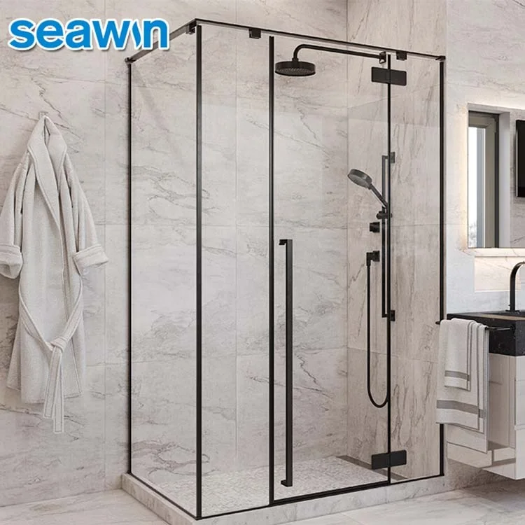Seawin пожизненная гарантия 2 Двусторонняя душевых кабин стеклянные душевые кабины с кадрами