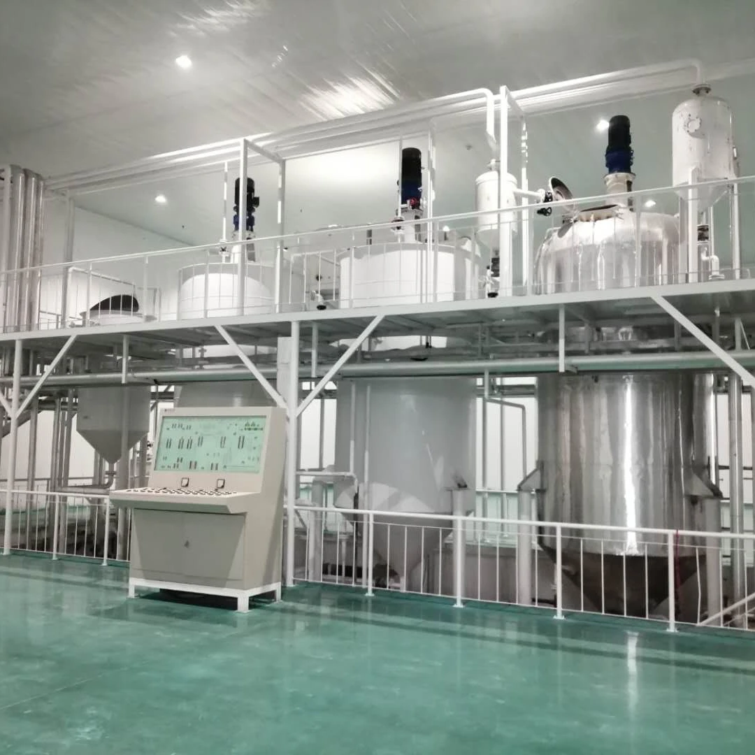full production line small type Soybean Seed Oil Refining Processing Line