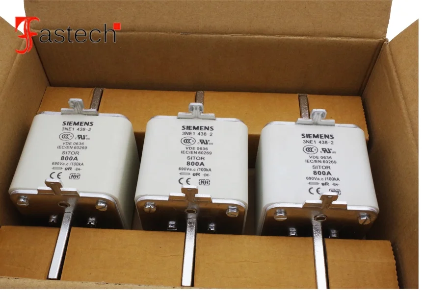  New in stock 3NE1438-2 800A 690V Original Elevator Parts Thermal cadbury fuse Ceramic Base