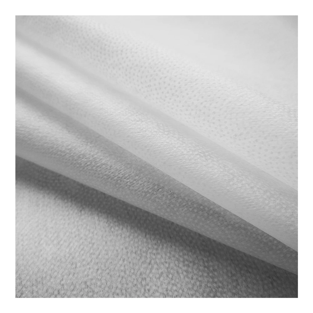 Shirt paste dot nonwoven fusing adhesive interlining entretela iron on interfacing fabric