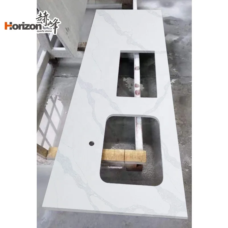 Horizon искусственный камень кварцевые столешницы calacatta белый кварц для
