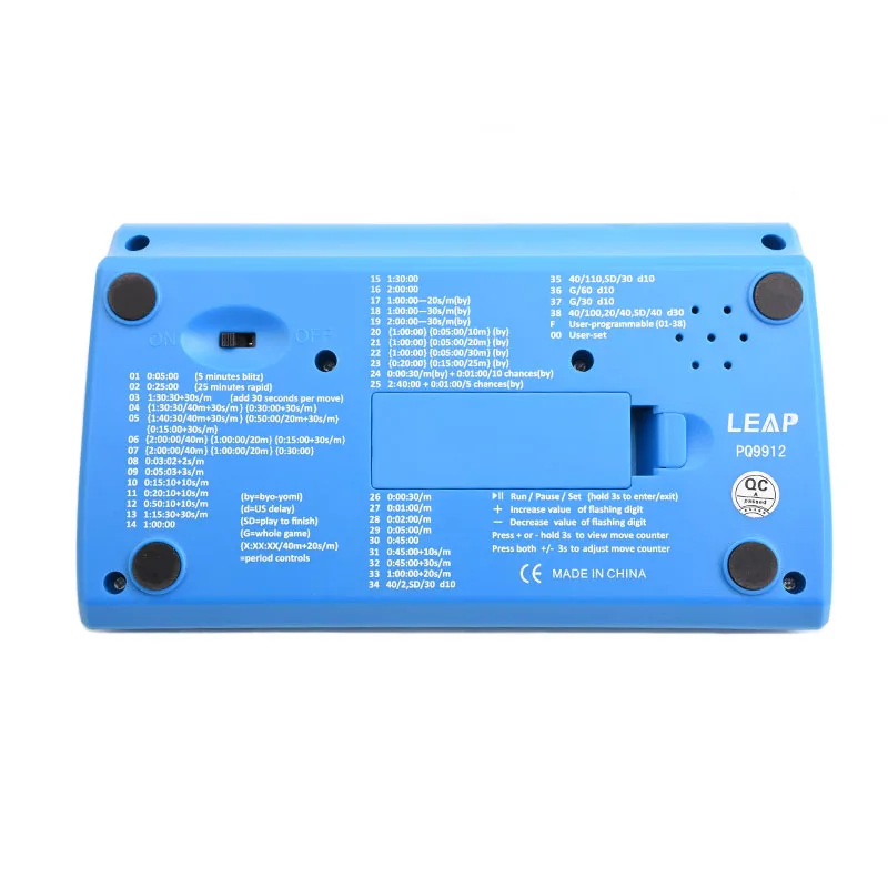 Chess Clock Digital Chess Timer Professional for Board Games Portable Digital Chess Clock & Game Timer with Basic