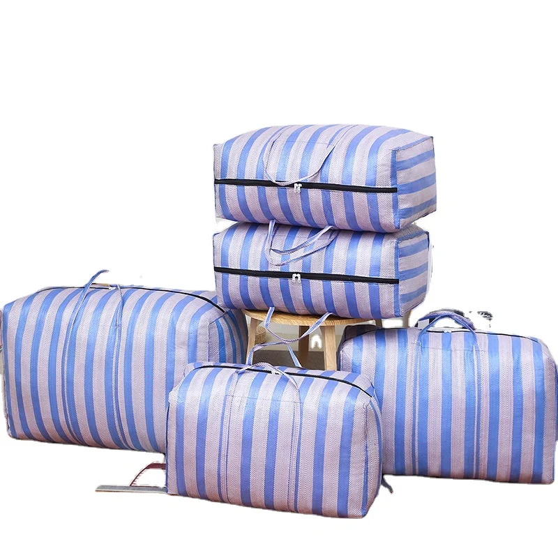 Thick Heavy Duty Extra Large Moving Bag Storage Tote Carrying Handles Zipper Alternative Moving CASE