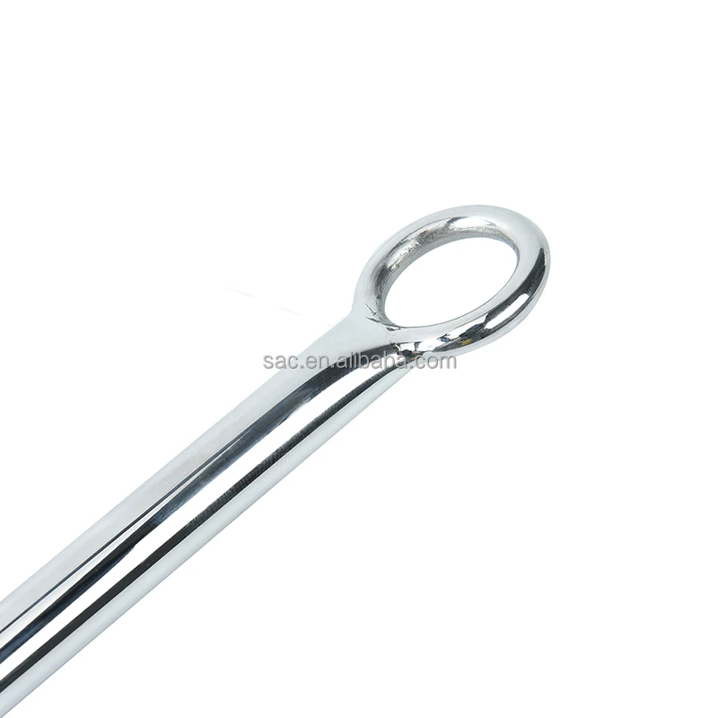 SacKnove Gay Men Women Adult Games Sex Toys Butt Plug Play Dilator Stainless Steel Double Side Anal Hook With