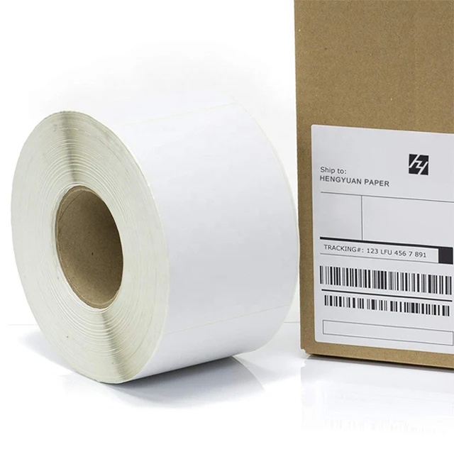 Rollos De Etiquetas Termicos Autoadhesiva 57x40 Y 57x44 mm 500und Para Balanzas Scale Label Roll