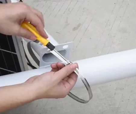 Hose clamp custom sizes types american of hose clip hydraulic heavy duty stainless steel hose clamp