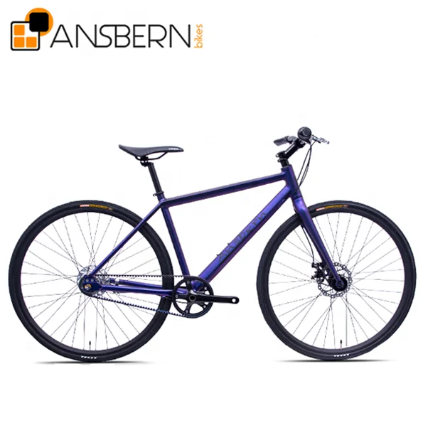 2019 ansbern High End городской велосипед 7 скоростей с ременным приводом City