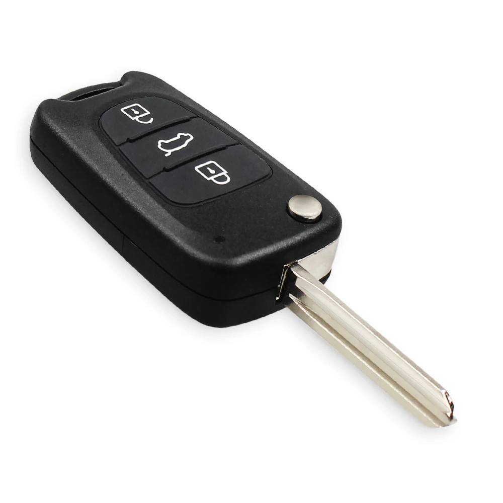 Раскладной Автомобильный Чехол-брелок KEYYOU для Hyundai I30 IX35 Picanto Solaris RIO Sportage Elantra