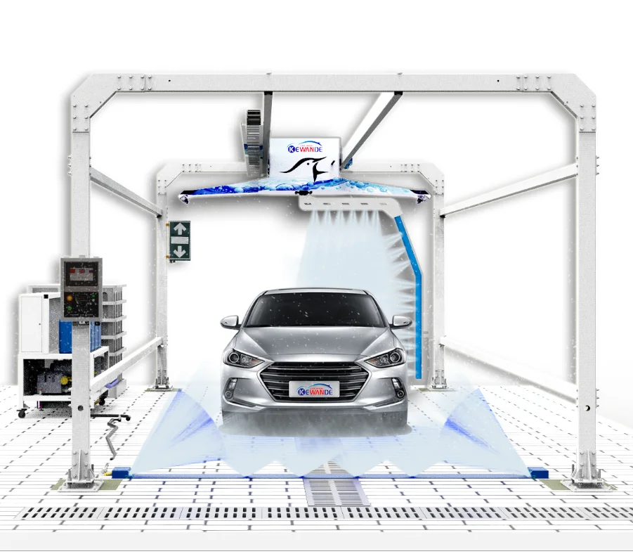 Бесконтактная Автоматическая автомоечная машина с 360 градусами
