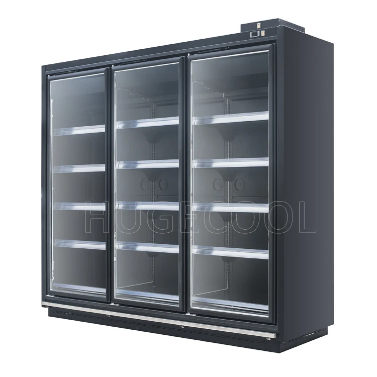 Supermarket Display Fridge Open Chiller For Drinks