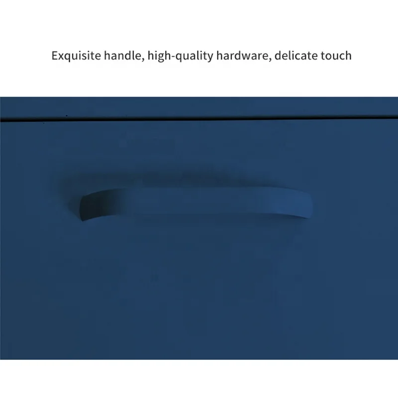 New simple 3 doors steel cabinet Storage Drawer Designer Bedroom Cabinet