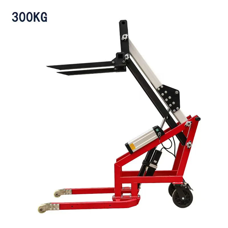 Premium 700kg Forklift Battery Portable Electric Hydraulic Forklift Truck,Electric Pallet Stacker