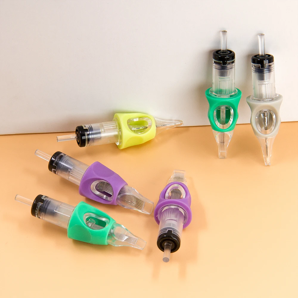 New Source Factory Wholesale Tattoo Needles Cartridge Membrane Sealed Tattoo Needles Permanent Makeup Tattoo Cartridge Needle